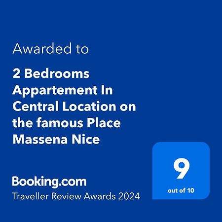 2 Bedrooms Appartement In Central Location On The Famous Place Massena Nice Exterior foto