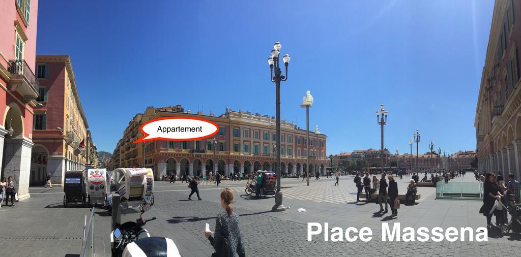 2 Bedrooms Appartement In Central Location On The Famous Place Massena Nice Exterior foto