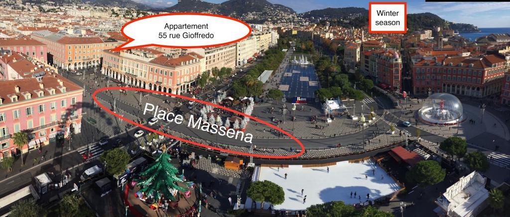 2 Bedrooms Appartement In Central Location On The Famous Place Massena Nice Exterior foto